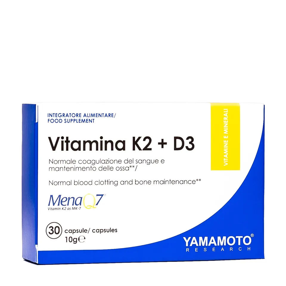 Yamamoto Vitamine e Minerali Vitamina K2 e D3 MenaQ7 compresse 10 g vegane