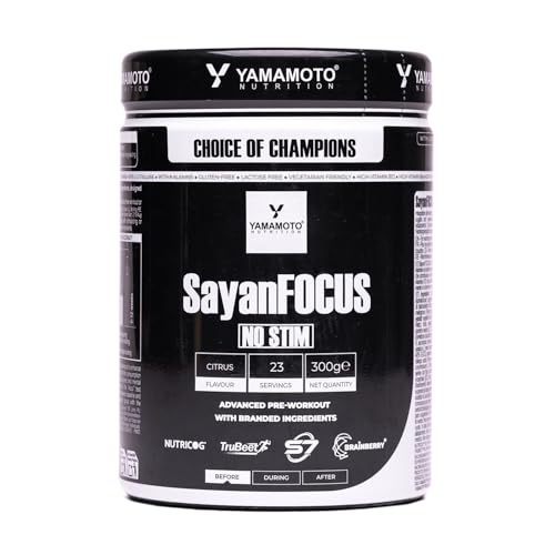 Yamamoto Pre-Workout SayanFOCUS NO STIM pre-workout senza caffeina