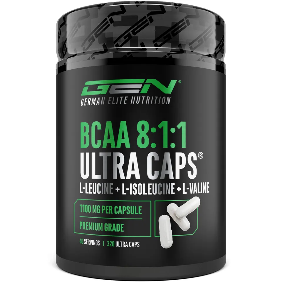 Elite EAA & BCAA BCAA 8:1:1 ULTRA CAPS® 320 capsule rapporto 8:1:1