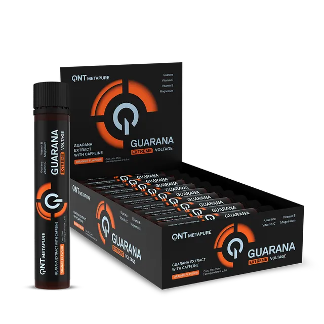 QNT Pre-Workout Guarana Extreme Voltage shot arancia 20 x 25 ml
