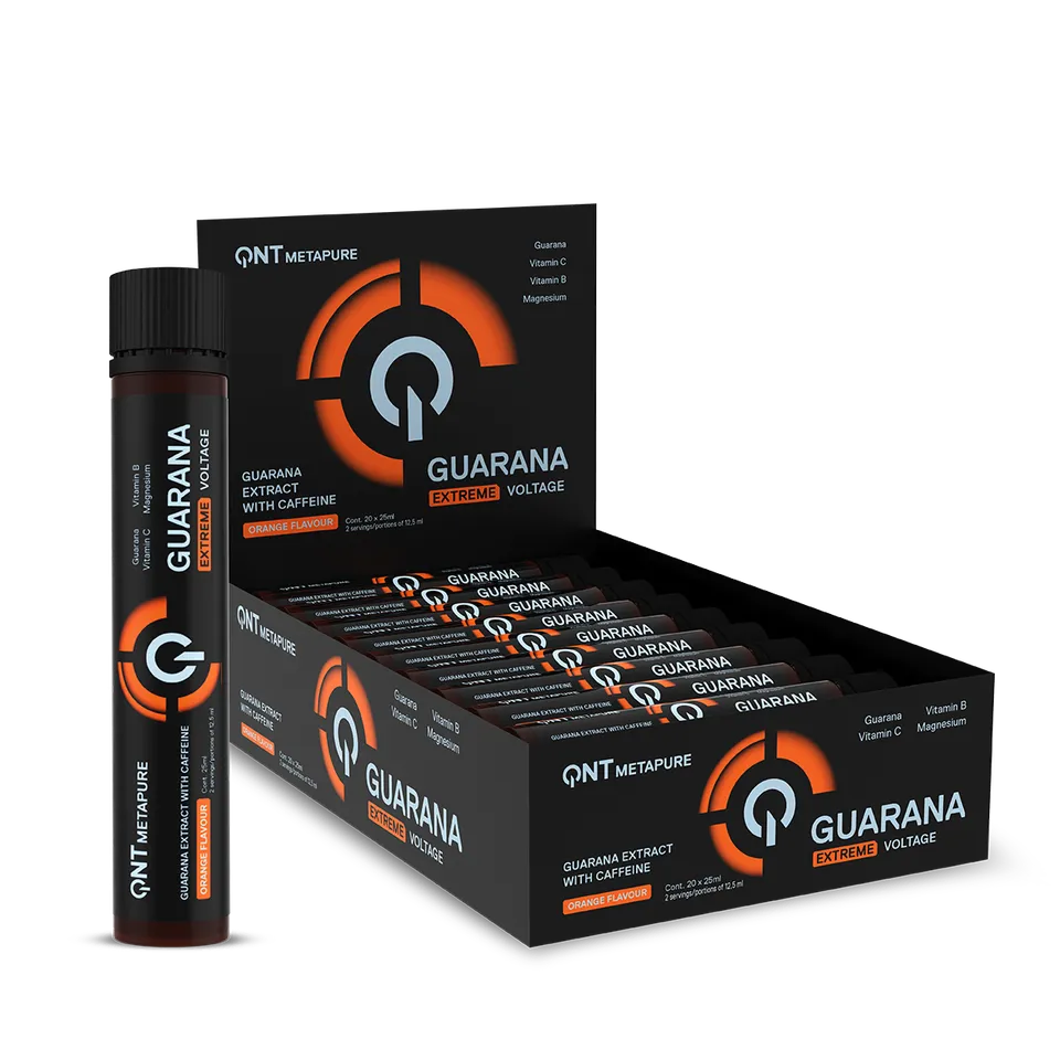 QNT Pre-Workout Guarana Extreme Voltage shot arancia 20 x 25 ml