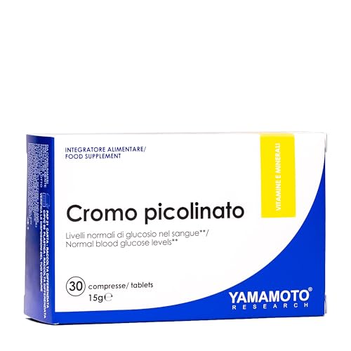 YAMAMOTO Vitamine e Minerali Cromo Picolinato compresse 30 compresse forma picolinata