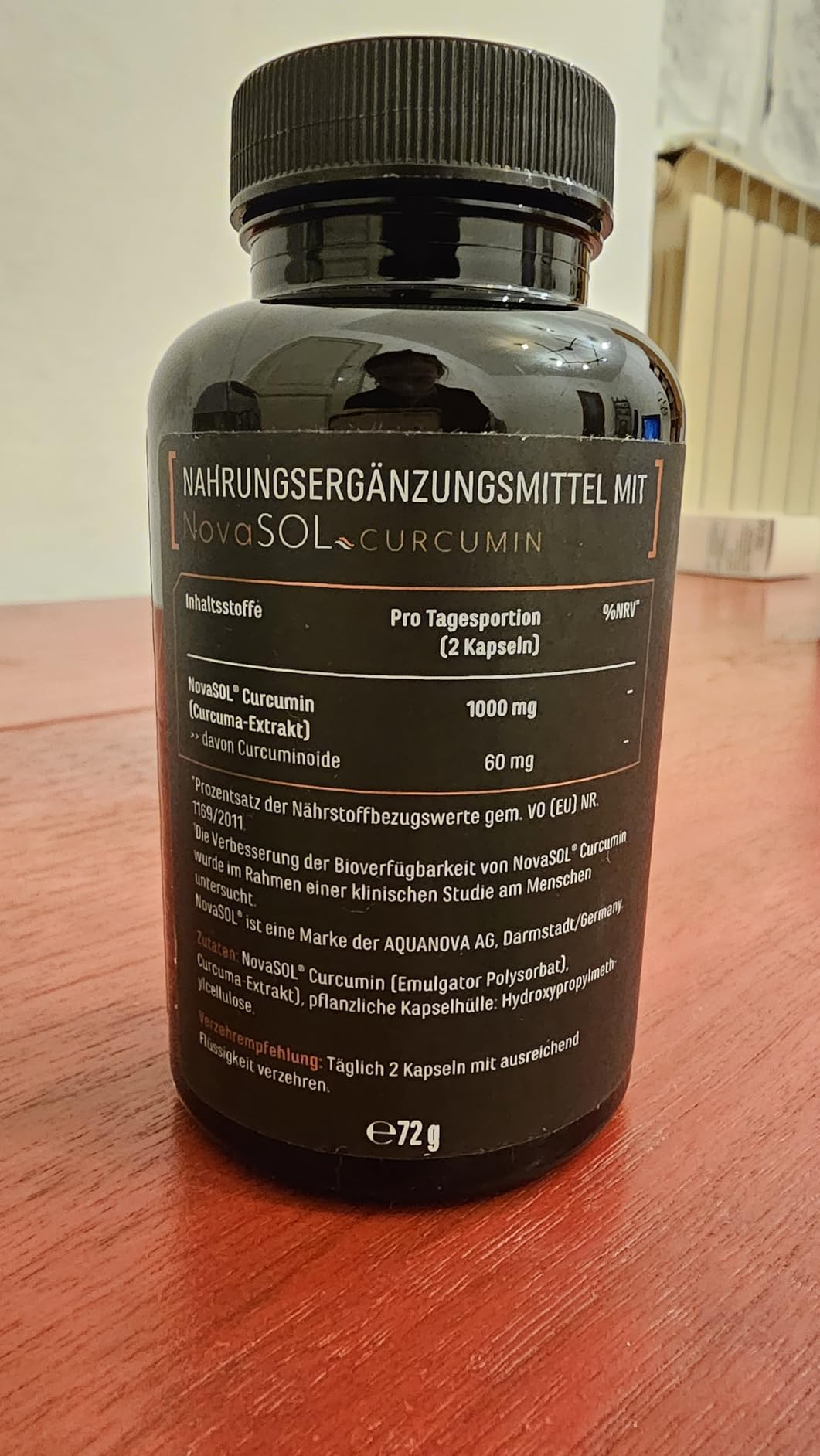 Elite Organ, Joint & Health Support Curcuma NovaSol® capsule liquide 120 vegane