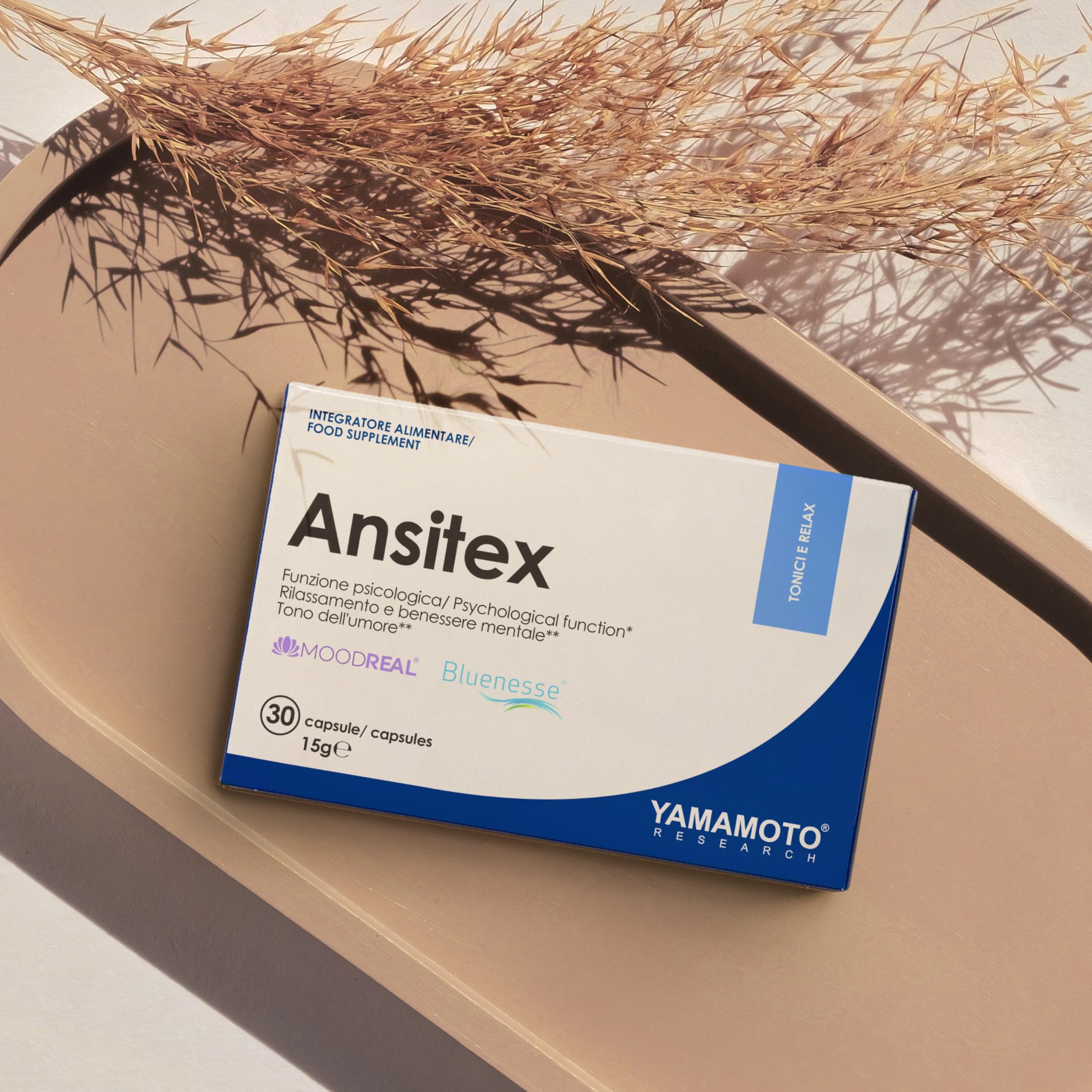 YAMAMOTO Ansitex capsule 30 pezzi melissa e zafferano
