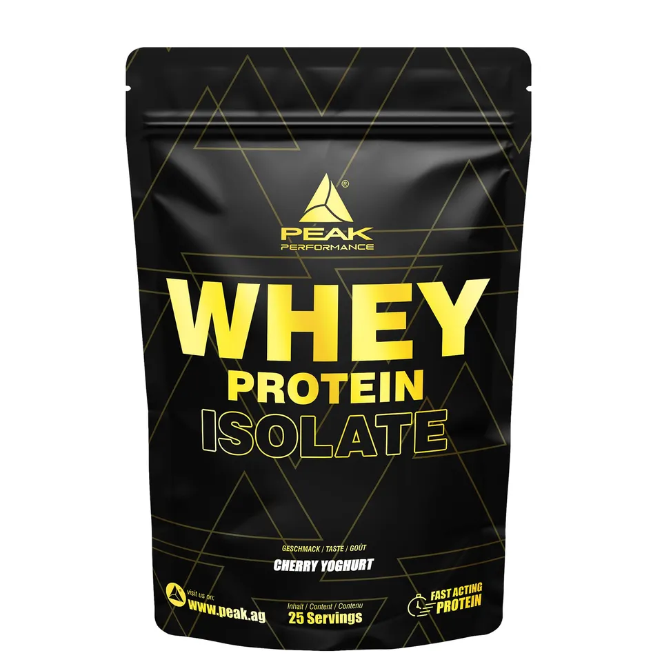Green Peak Proteins PEAK Whey Protein Isolate proteine 750 g yogurt alla ciliegia