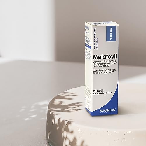 Yamamoto Melatovil melatonina 20 ml gocce miele e limone