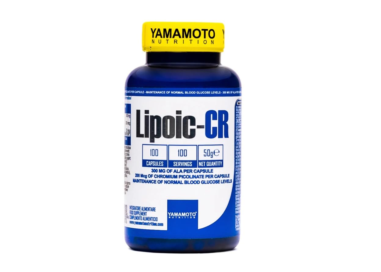 YAMAMOTO Antiossidanti Alpha LIPOIC ACID capsule 200 mg 100 capsule