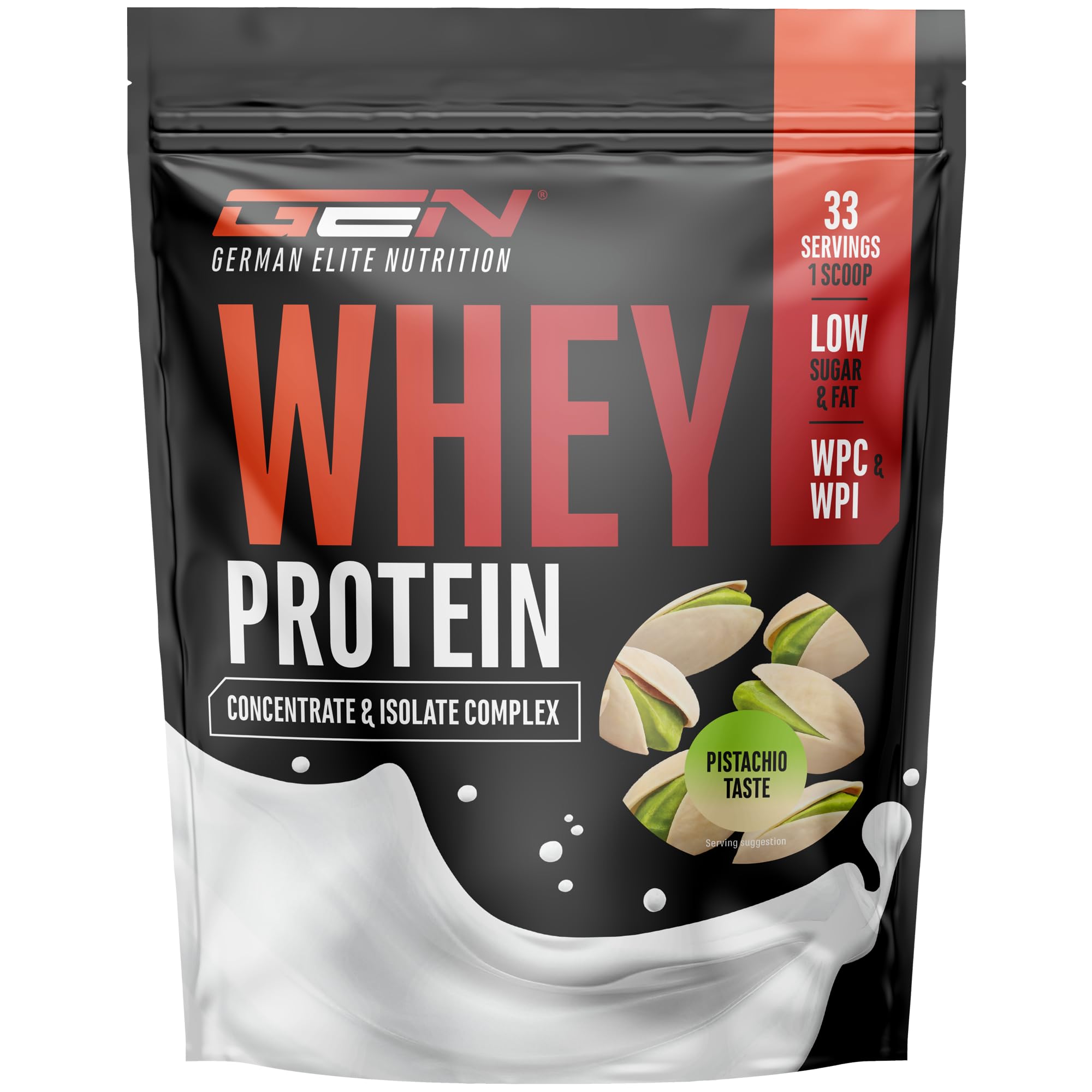 Elite Whey Protein Proteine whey in polvere Pistacchio 1000 g con isolato