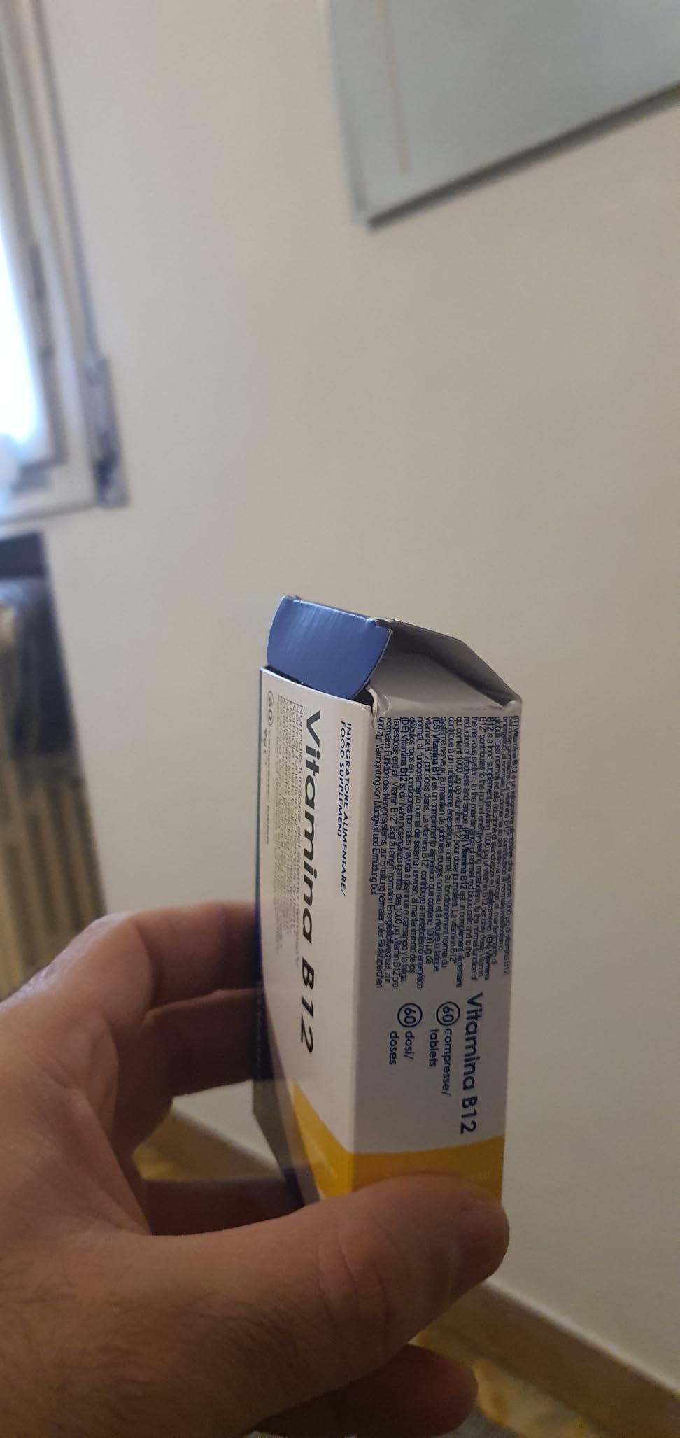 YAMAMOTO Vitamine e Minerali Vitamina B12 compresse 60 unità 1000 mcg metilcobalamina