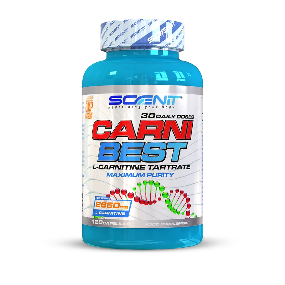 Scenit Nutrition Aminoácidos CARNI BEST L-carnitina 120 capsule vegane