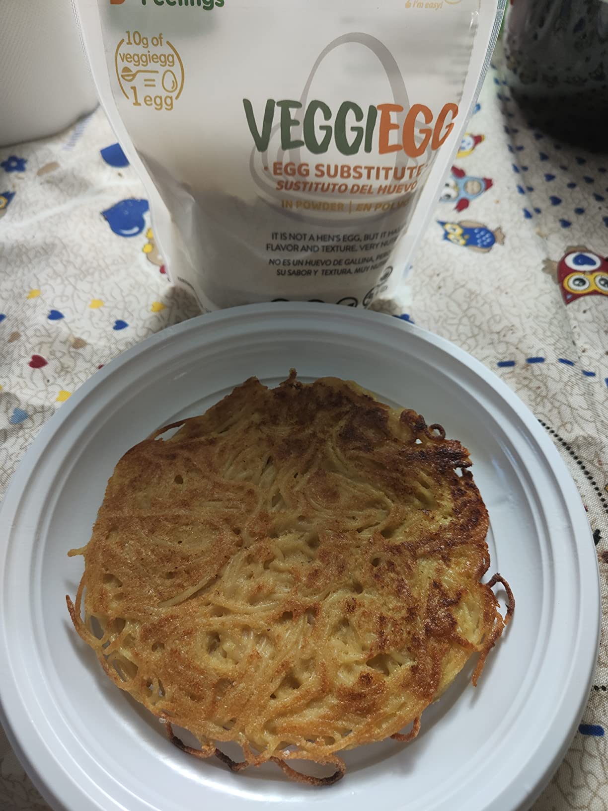 Energy Feelings Menú Veggie & Proteína Texturizada Veggiegg Bio sostituto uovo 360 g senza glutine