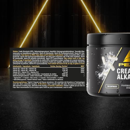 Green Peak Creatine Creatine Alkalin creatina in capsule 150 capsule tamponata