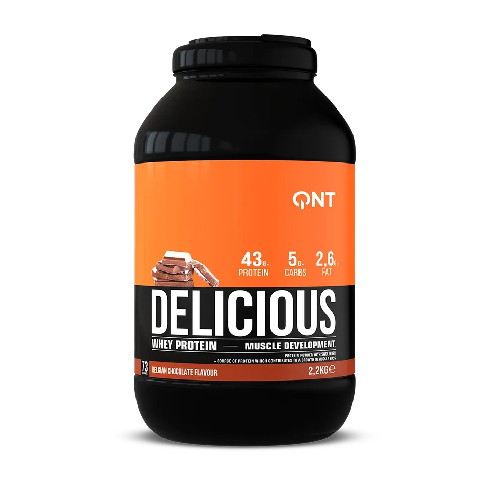 QNT Protein Delicious Whey Protein proteine Belgian Chocolate 908 g