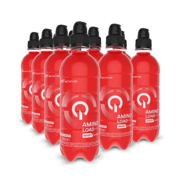 QNT Amino Amino Load bevanda proteica 12 x 500 ml frutti rossi