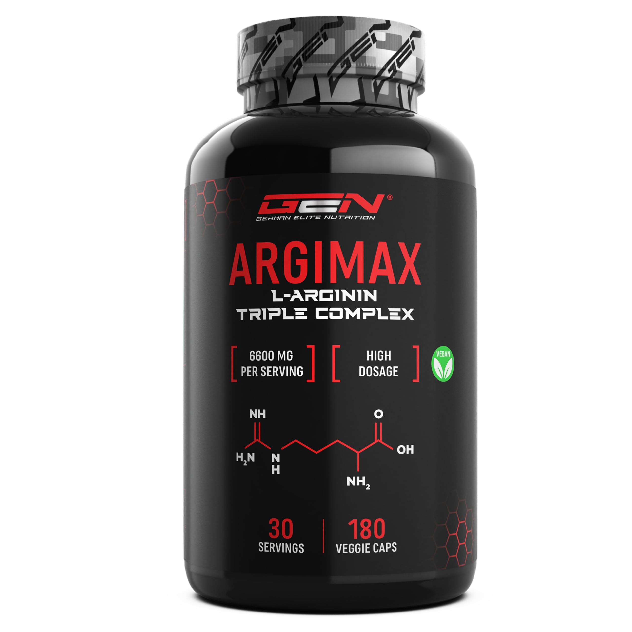 Elite Amino Singles ARGIMAX capsule 180 vegan, complesso di L-arginina