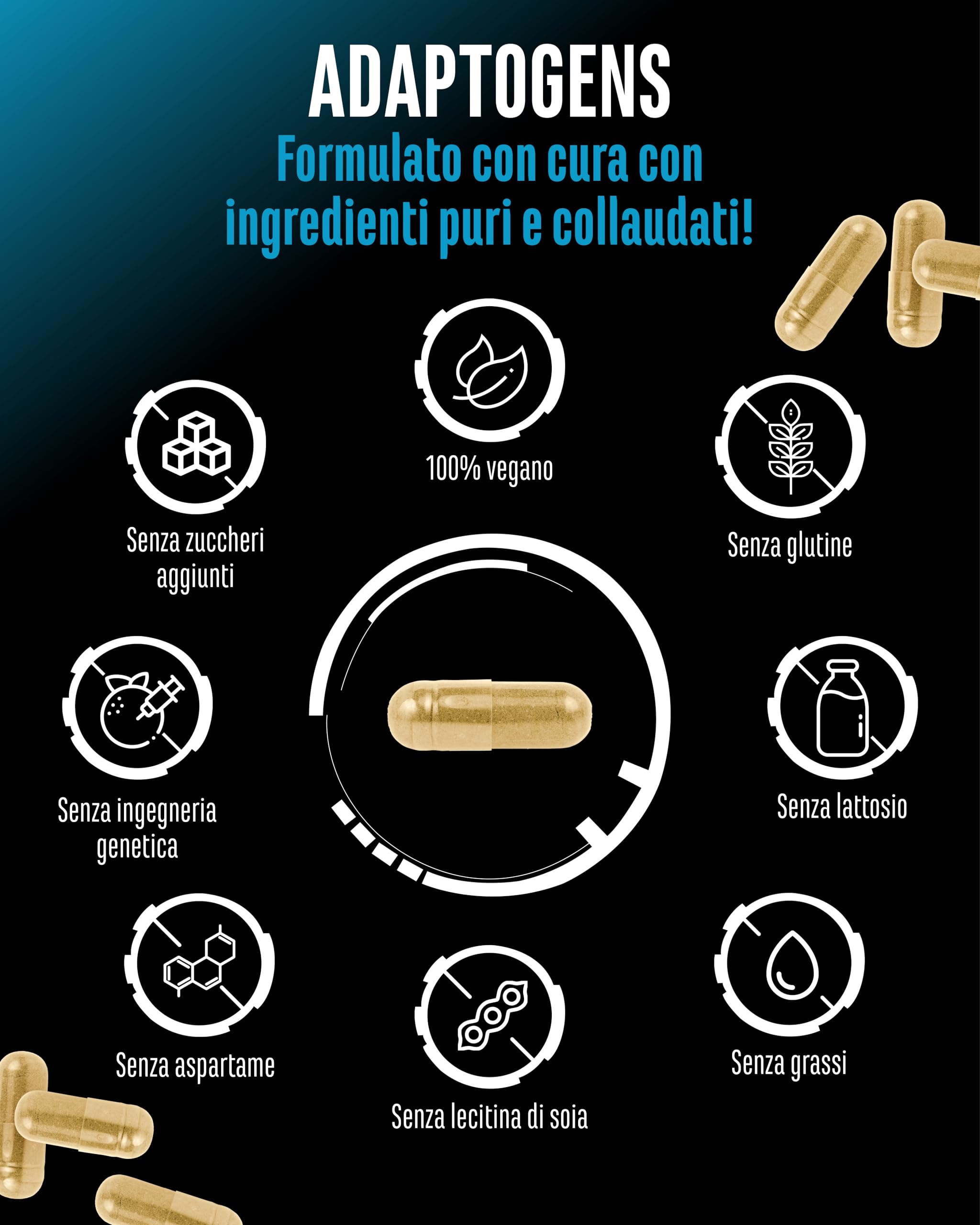 Elite Adaptogens, Sleep & Mind Adaptogenes capsule 120 capsule vegane