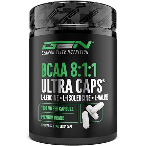Elite EAA & BCAA BCAA 8:1:1 ULTRA CAPS® 320 capsule rapporto 8:1:1