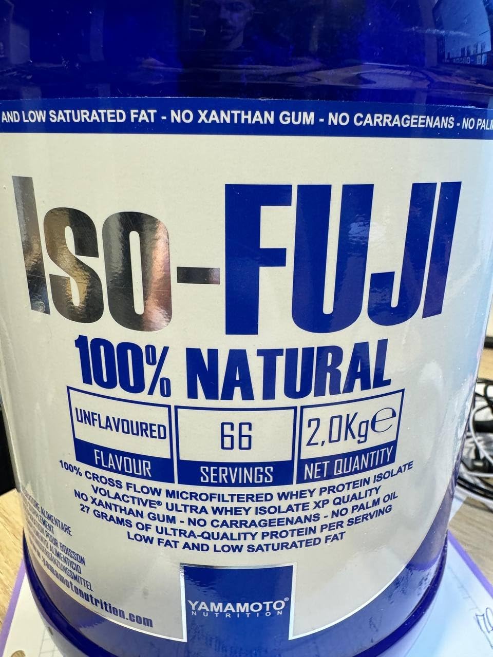 YAMAMOTO Proteine Iso-FUJI proteine isolate 2 kg Biscotto