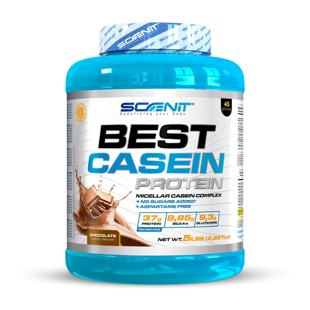 Scenit Nutrition Proteínas Best Casein Protein caseina 908 g vaniglia caramello