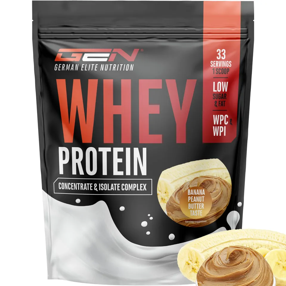 Elite Whey Protein Whey Proteine Complesso whey protein 1000 g burro di arachidi e banana isolato
