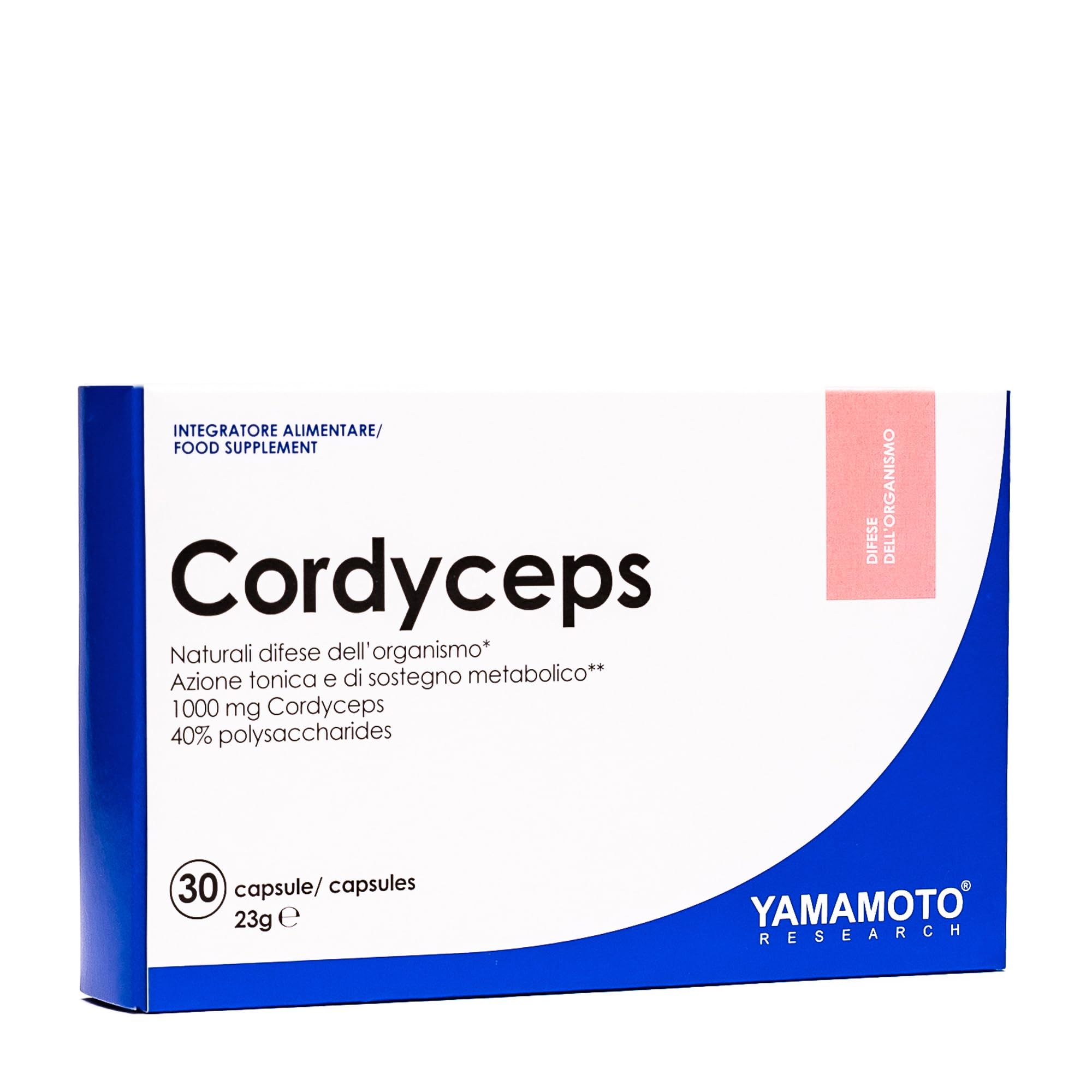 Yamamoto Cordyceps integratore 30 capsule per le difese immunitarie