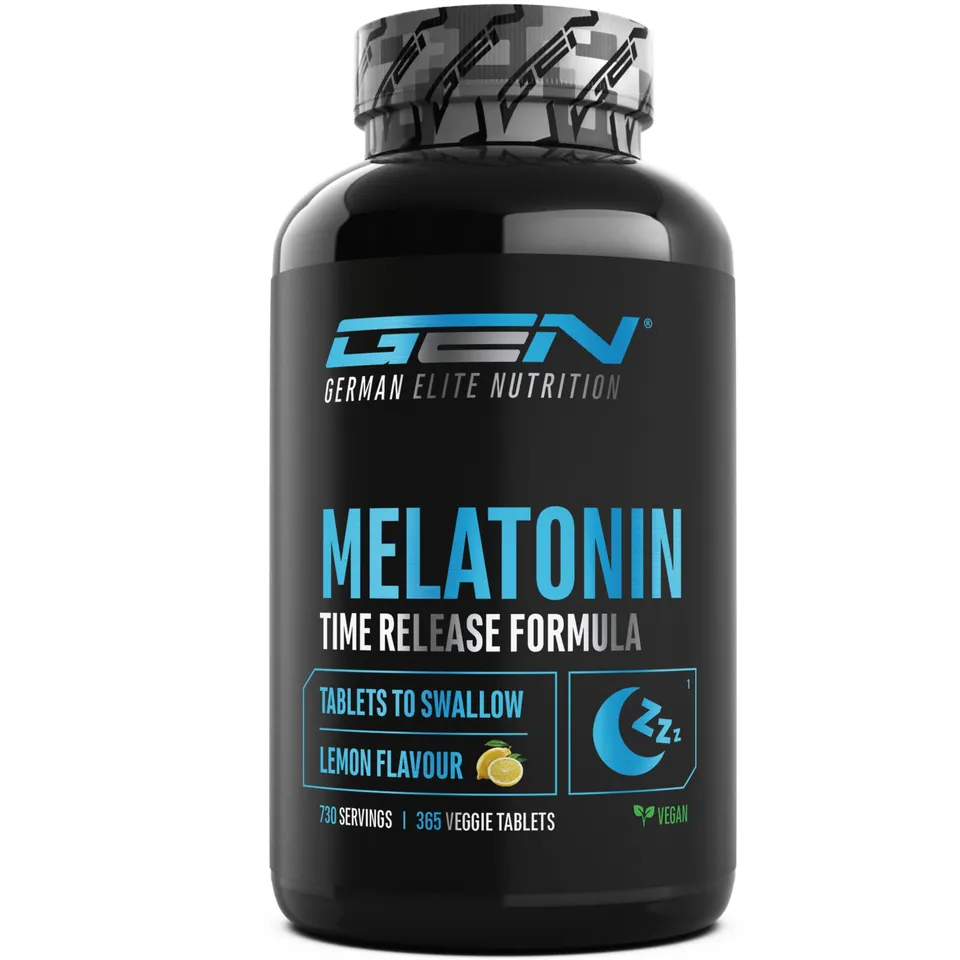 Elite Adaptogens, Sleep & Mind Melatonina Time Release melatonina 365 compresse al limone a rilascio prolungato