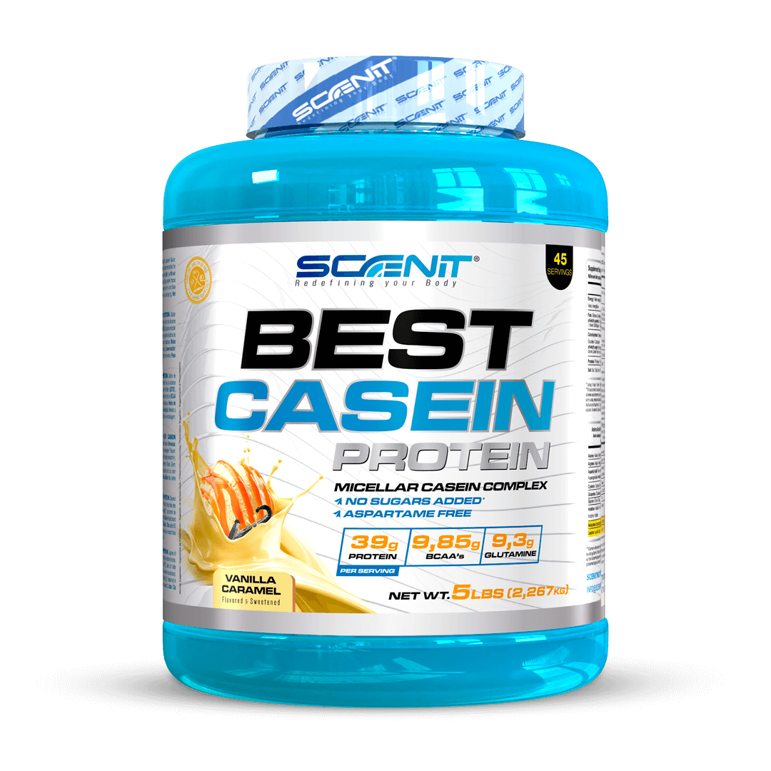 Scenit Nutrition Proteínas Best Casein Protein caseina 908 g vaniglia caramello