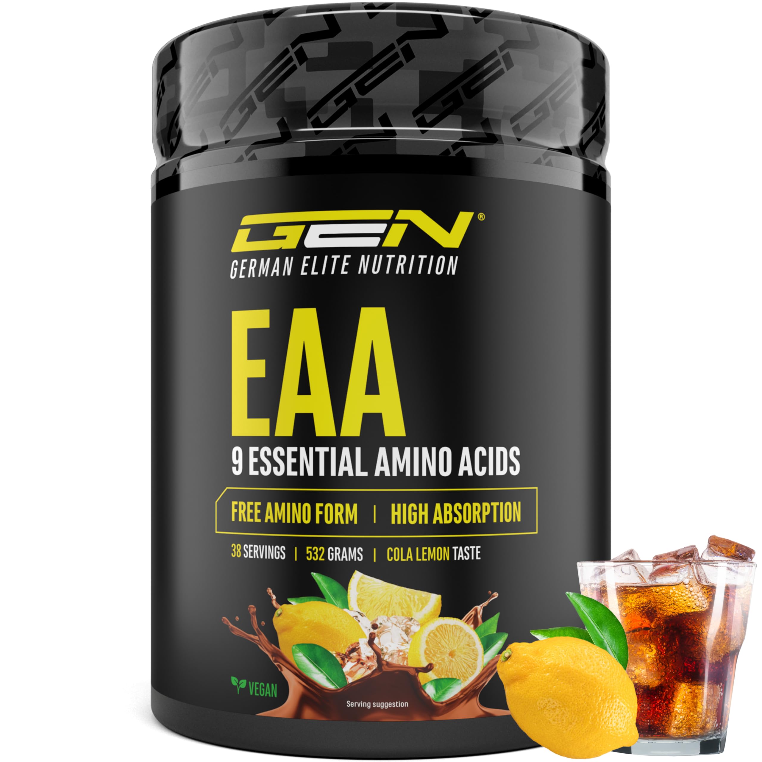 Elite EAA & BCAA EAA in polvere 532 g limone cola Human Code