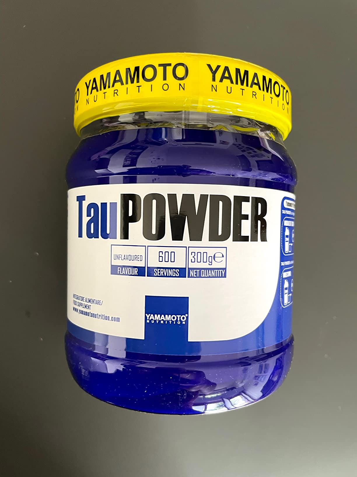 YAMAMOTO Aminoacidi e BCAAs Tau POWDER integratore di taurina 300 g