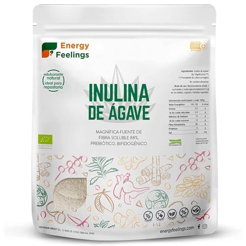 Energy Feelings Endulzantes naturales Inulina da Agave inulina 1 kg biologica