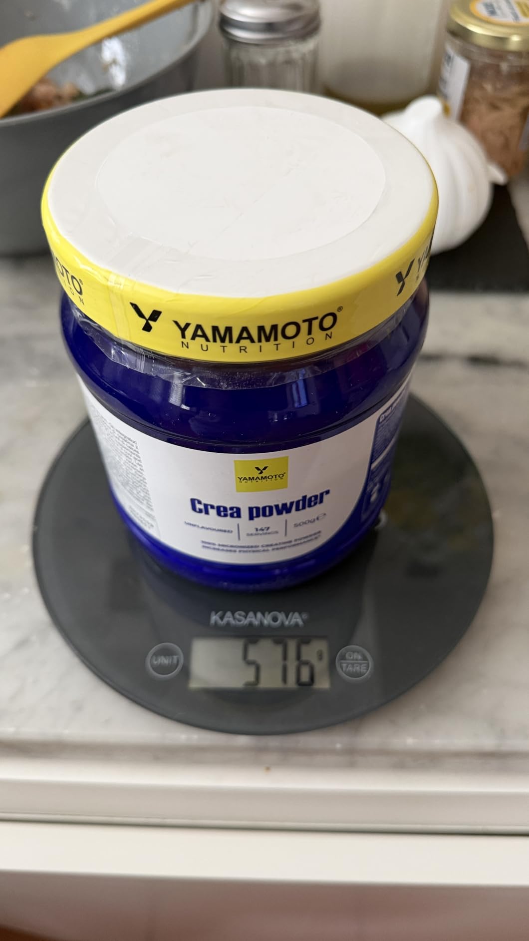 YAMAMOTO Creatina Crea Powder creatina in polvere 1000 g monoidrato pura