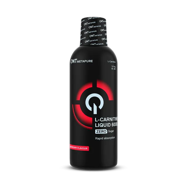 QNT L-Carnitine L-Carnitine Liquid 6000 liquida 500 ml lampone