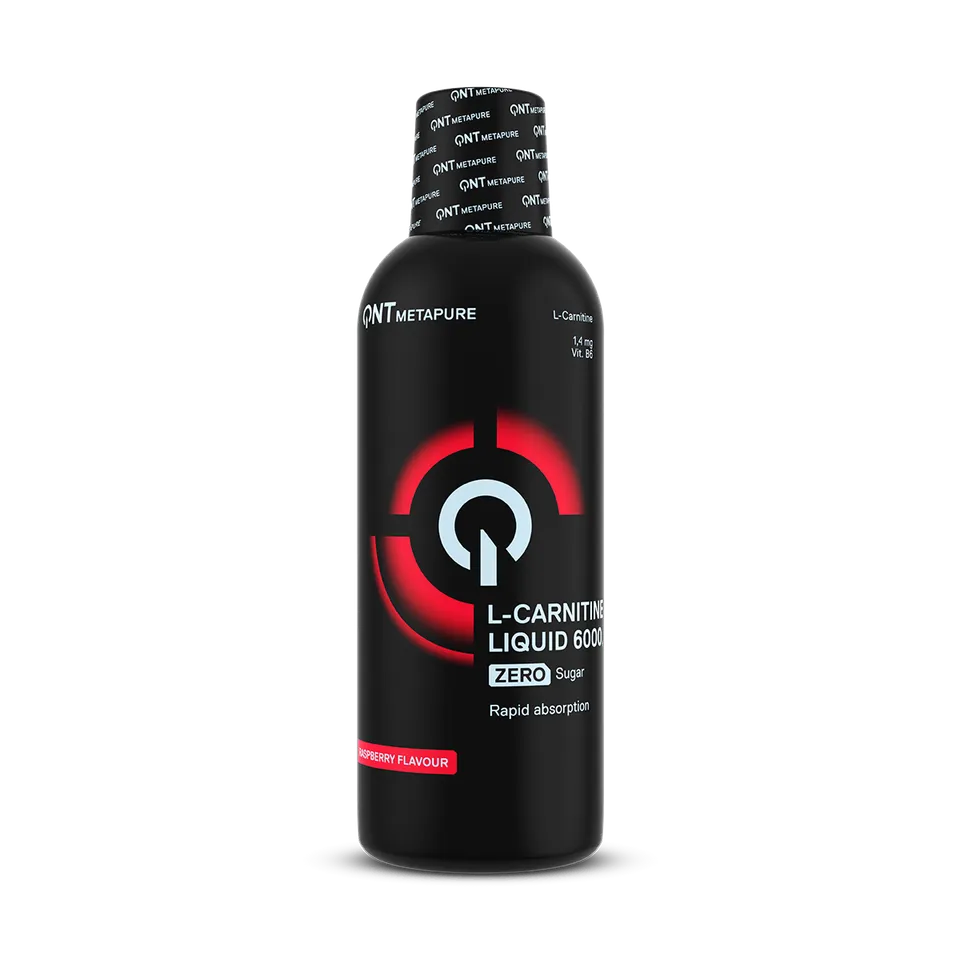 QNT L-Carnitine L-Carnitine Liquid 6000 liquida 500 ml lampone