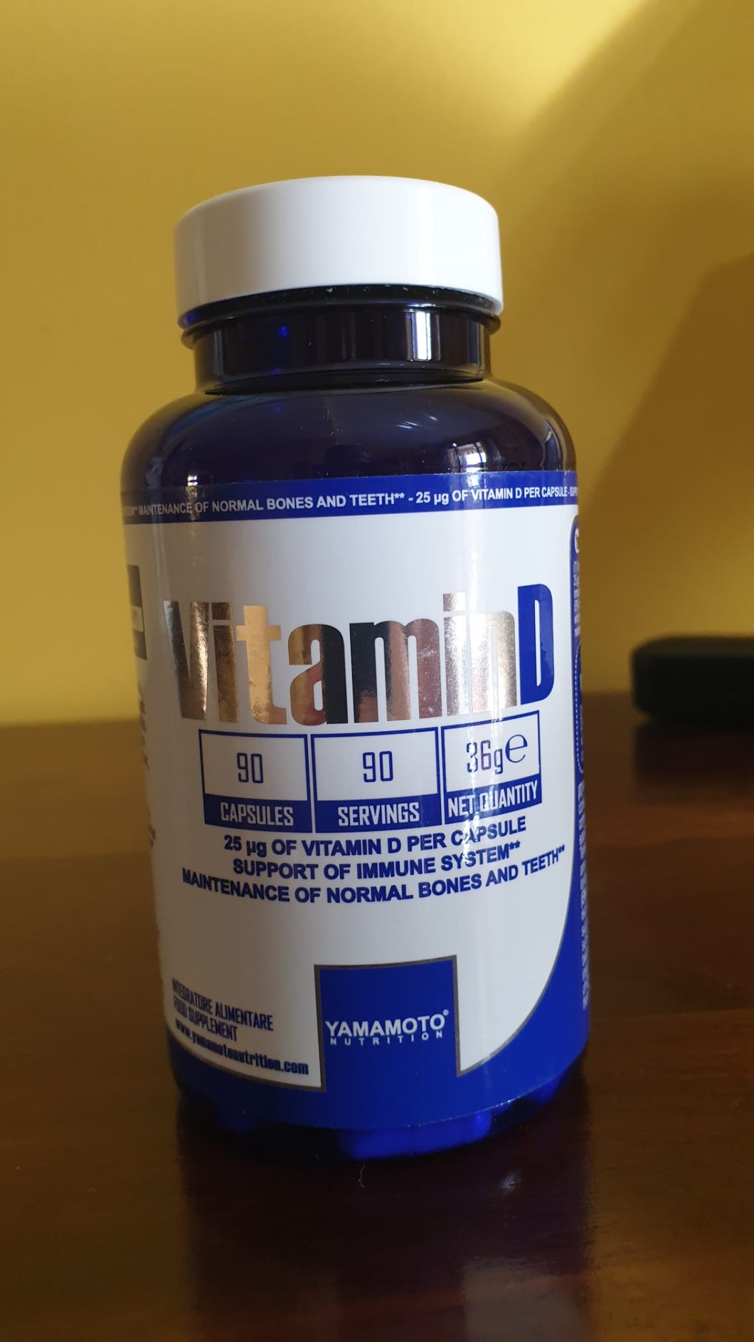 YAMAMOTO Vitamine e Minerali Vitamin D integratore 90 capsule 25 mcg