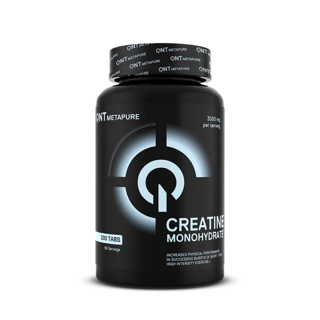 QNT Creatine Monohydrate 3000 mg creatina 200 compresse monoidrato