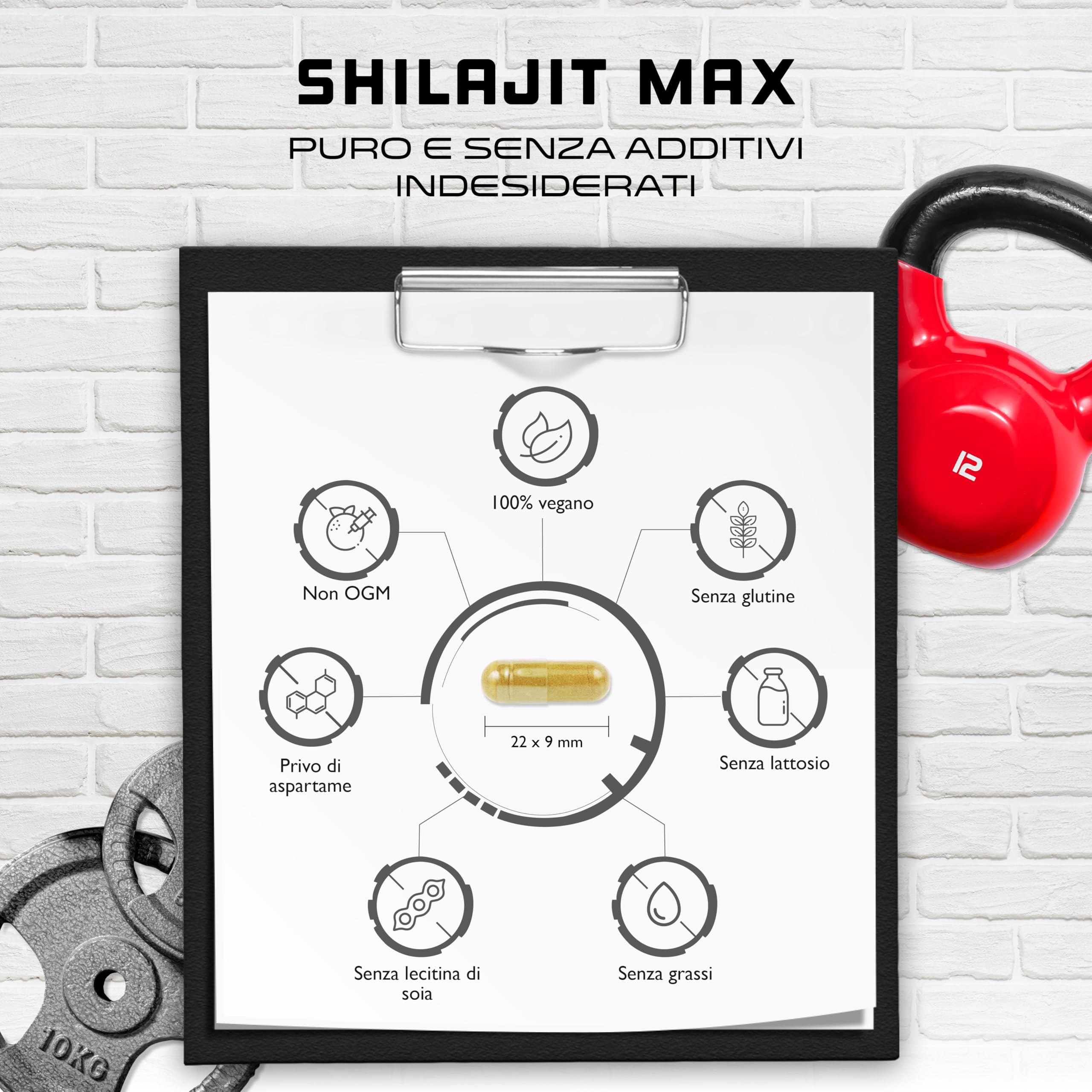 Elite Organ, Joint & Health Support Mumijo Shilajit Max capsule 180 unità estratto 10:1