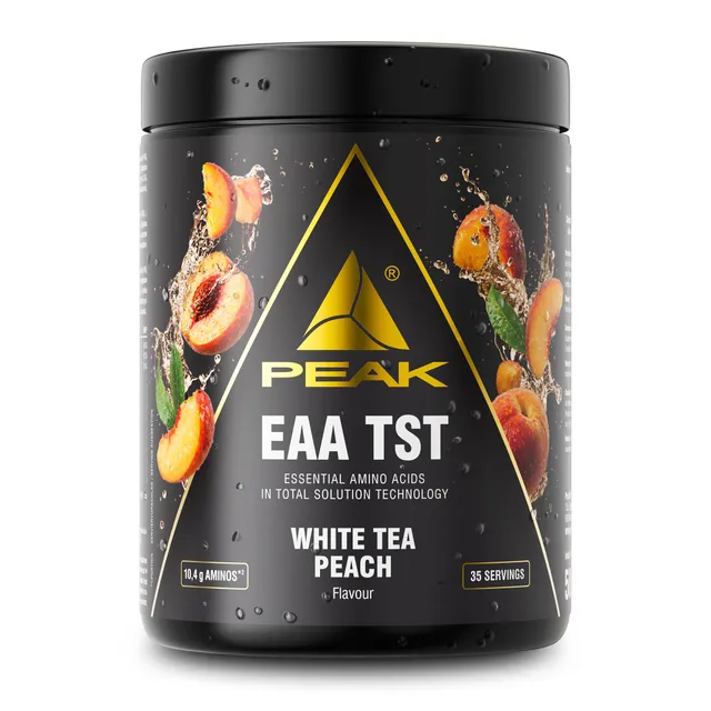 Green Peak Amino acids PEAK EAA aminoacidi Tè Bianco alla Pesca 500 g