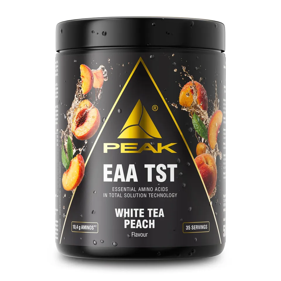 Green Peak Amino acids PEAK EAA aminoacidi Tè Bianco alla Pesca 500 g
