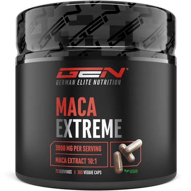 Elite Testo & Vitality Botanicals Maca Extreme capsule 365 estratto 10:1