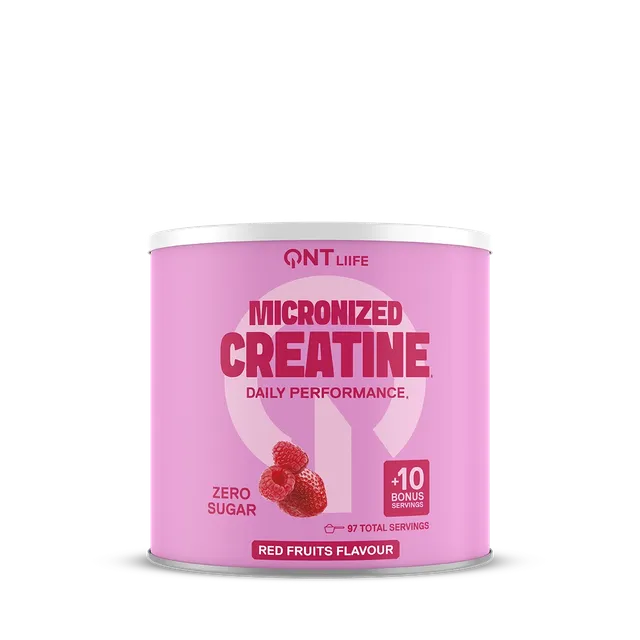 QNT Creatine Micronized Creatine creatina aromatizzata 330 g gusto a scelta