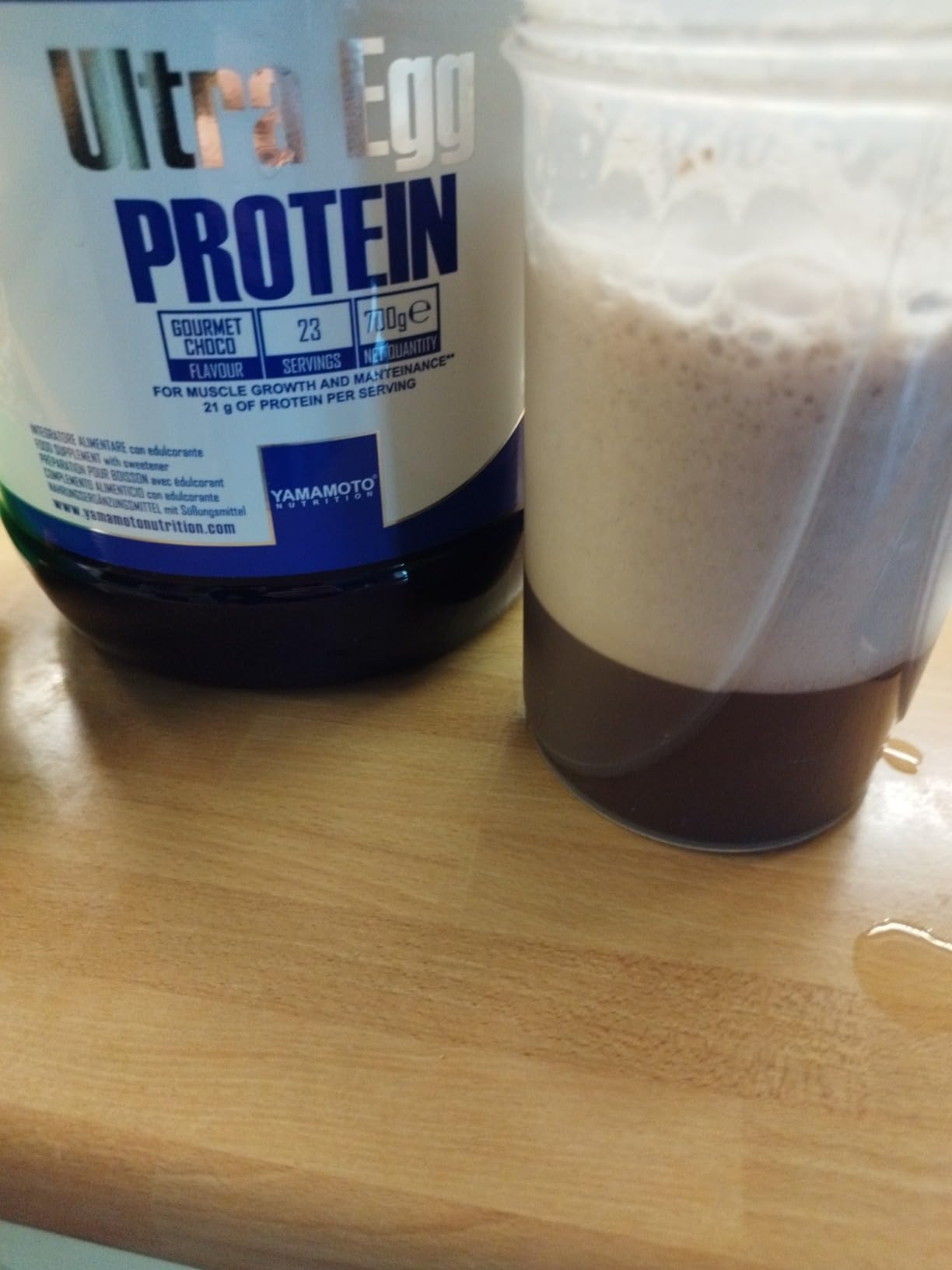 YAMAMOTO Proteine Ultra Egg PROTEIN proteine d’albume Cioccolato 700 g vitamina B6
