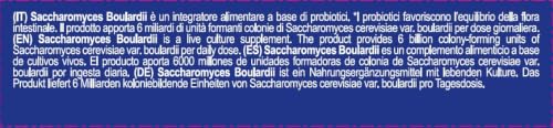 YAMAMOTO Salute Gastrointestinale Saccharomyces Boulardii probiotici 30 capsule equilibrio intestinale