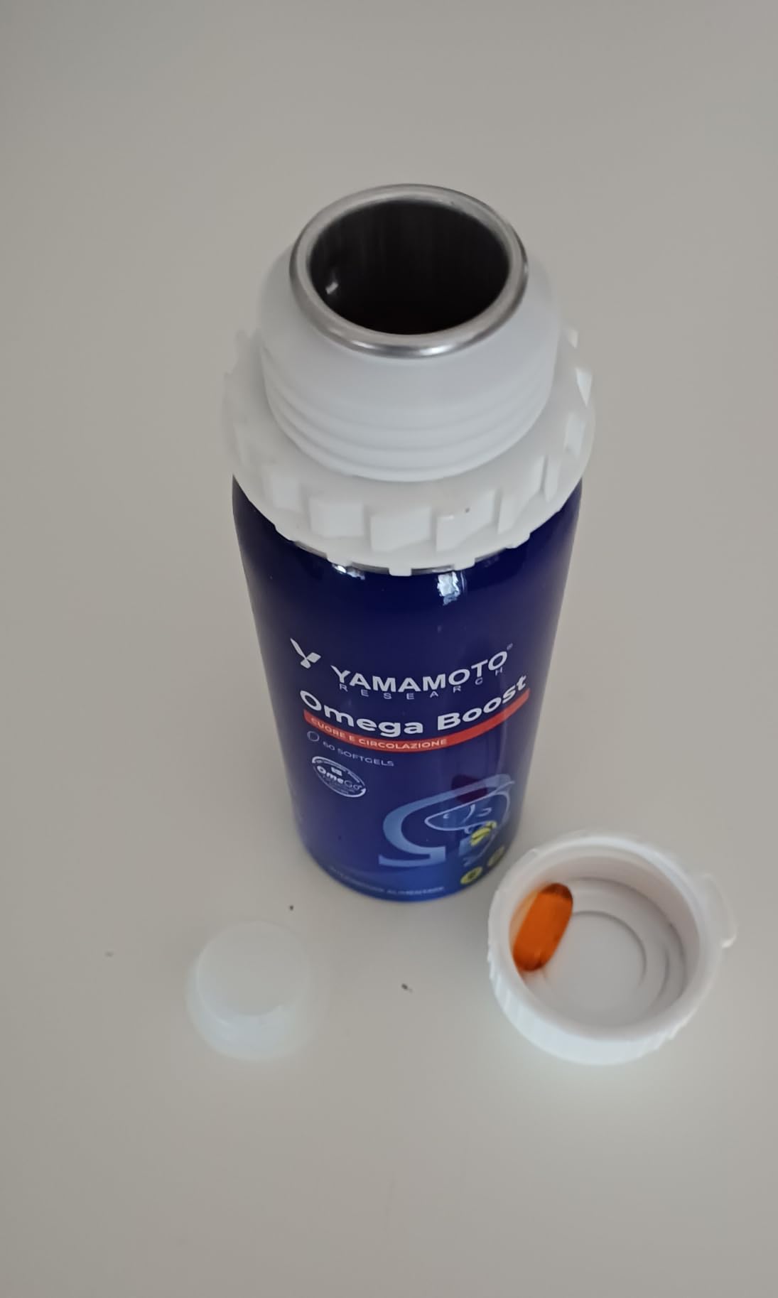 Yamamoto Omega-3 e Cuore e Circolazione Omega Boost integratore omega-3 60 softgel olio di salmone