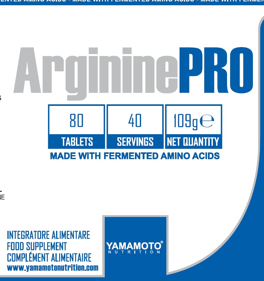 YAMAMOTO Arginine PRO Ajinomoto Ajipure compresse 80 compresse L-arginina