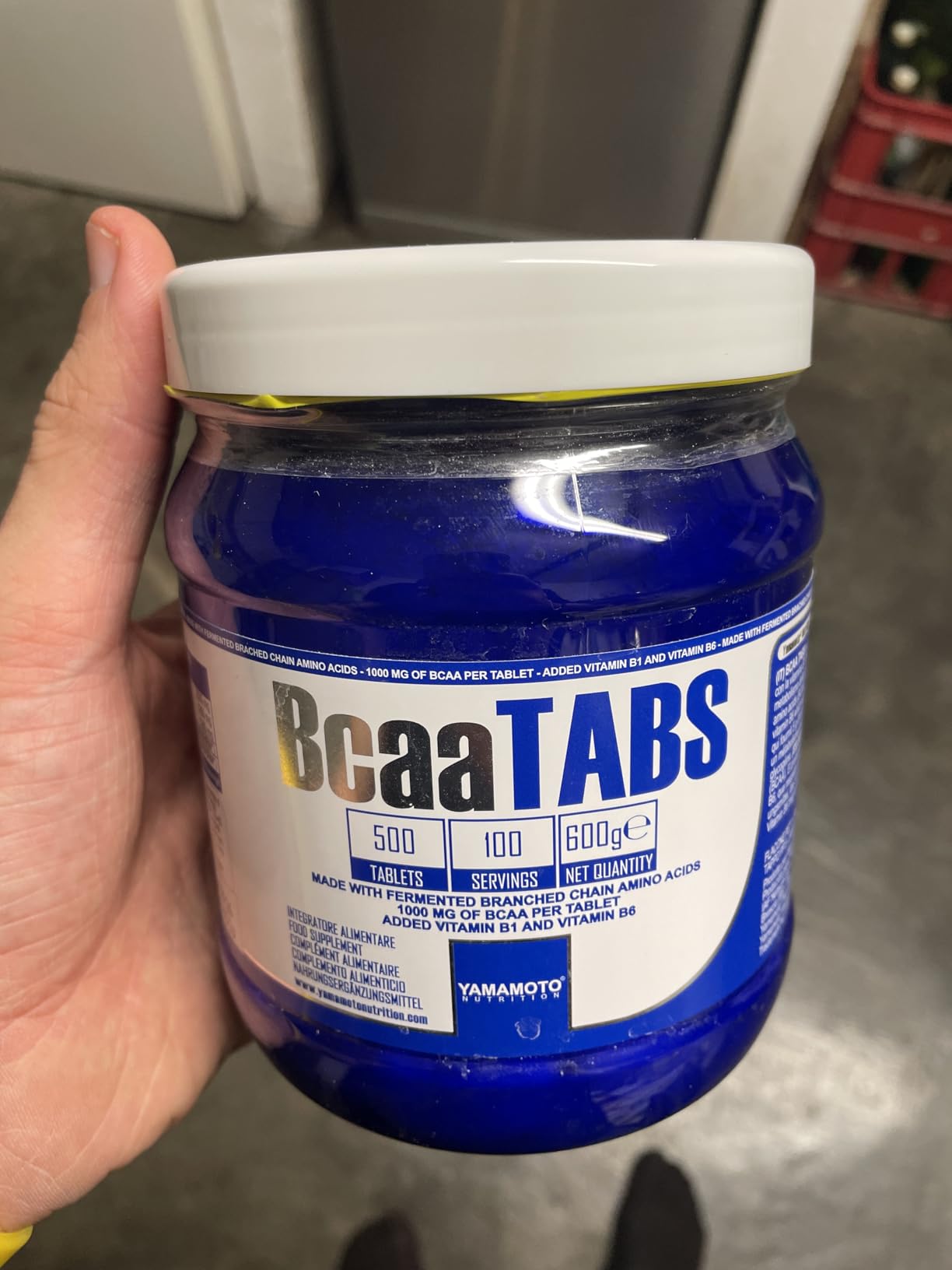 YAMAMOTO Aminoacidi e BCAAs Bcaa TABS compresse 500 pezzi rapporto 2:1:1