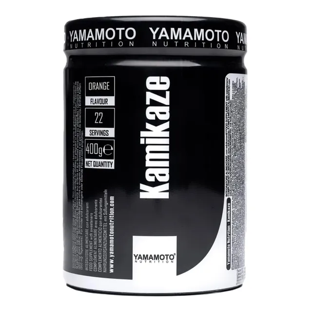 YAMAMOTO Pre-Workout Kamikaze pre-workout 400 g arancia versione 2023