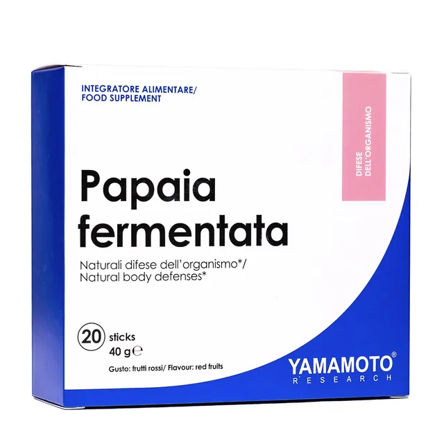 YAMAMOTO Salute Gastrointestinale Papaia Fermentata integratore 20 stick 100 g