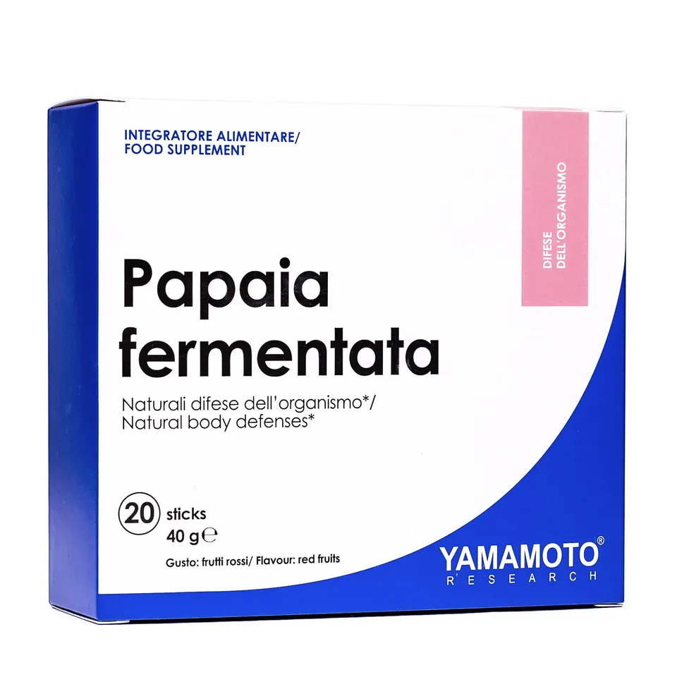 YAMAMOTO Salute Gastrointestinale Papaia Fermentata integratore 20 stick 100 g