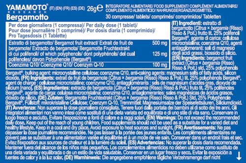 Yamamoto Omega-3 e Cuore e Circolazione Cormadex integratore 30 compresse con bergamotto