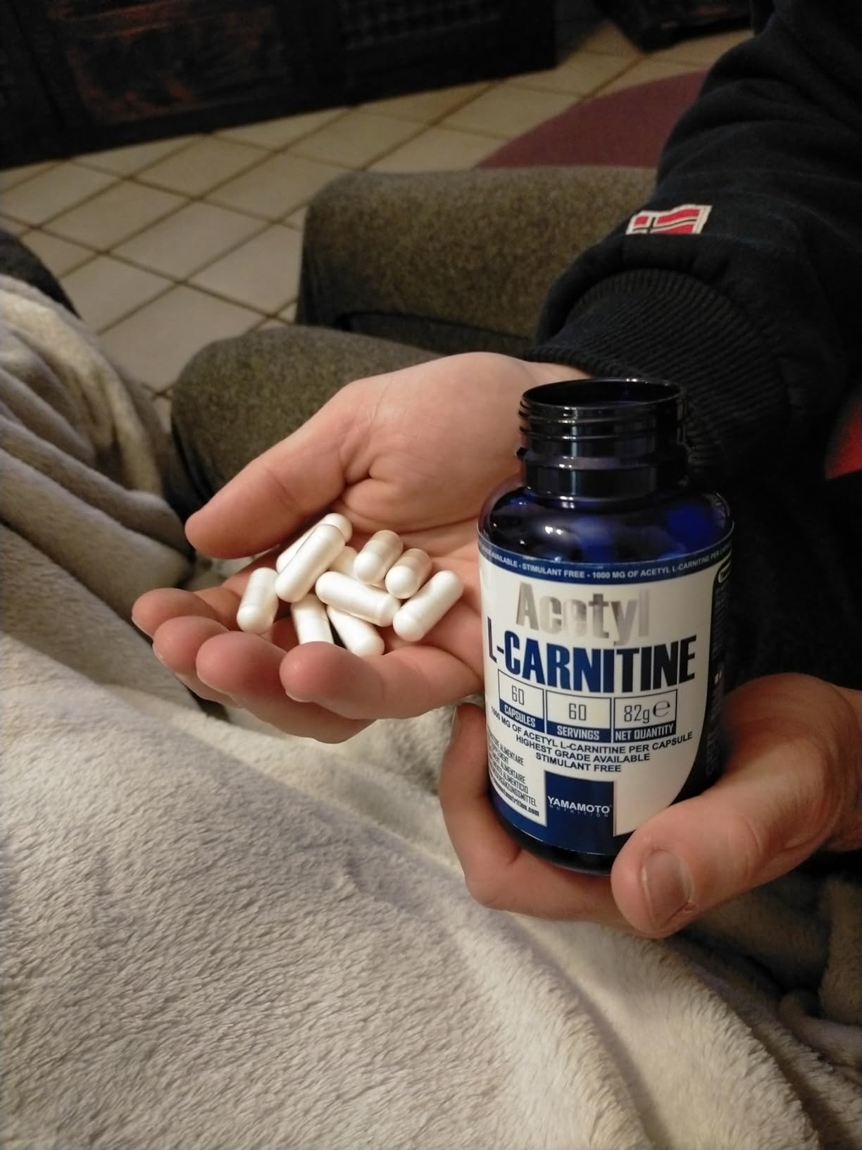Yamamoto Aminoacidi e BCAAs Acetyl L-CARNITINE capsule 120, 1000 mg